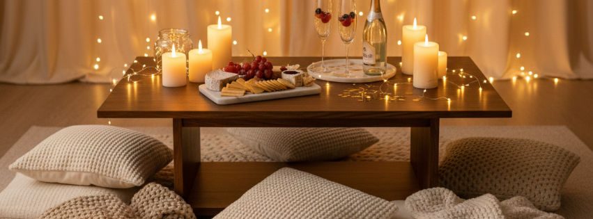 How to Plan the Perfect Stay-In New Year’s Eve Party (When Crowds + Getting Dressed Are Not Your Ministry)