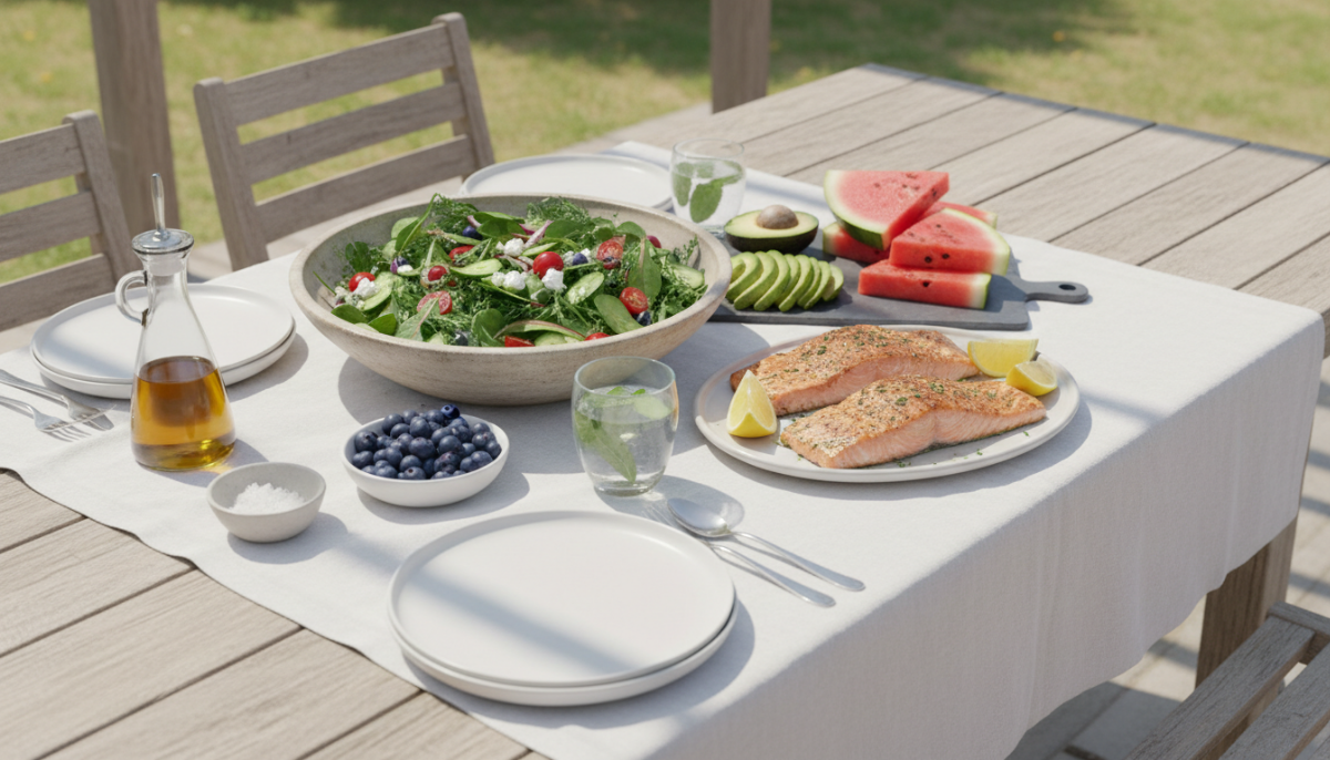 Focus on Fresh: Simple Summer Foods That Support Your Heart (Without Overthinking It)